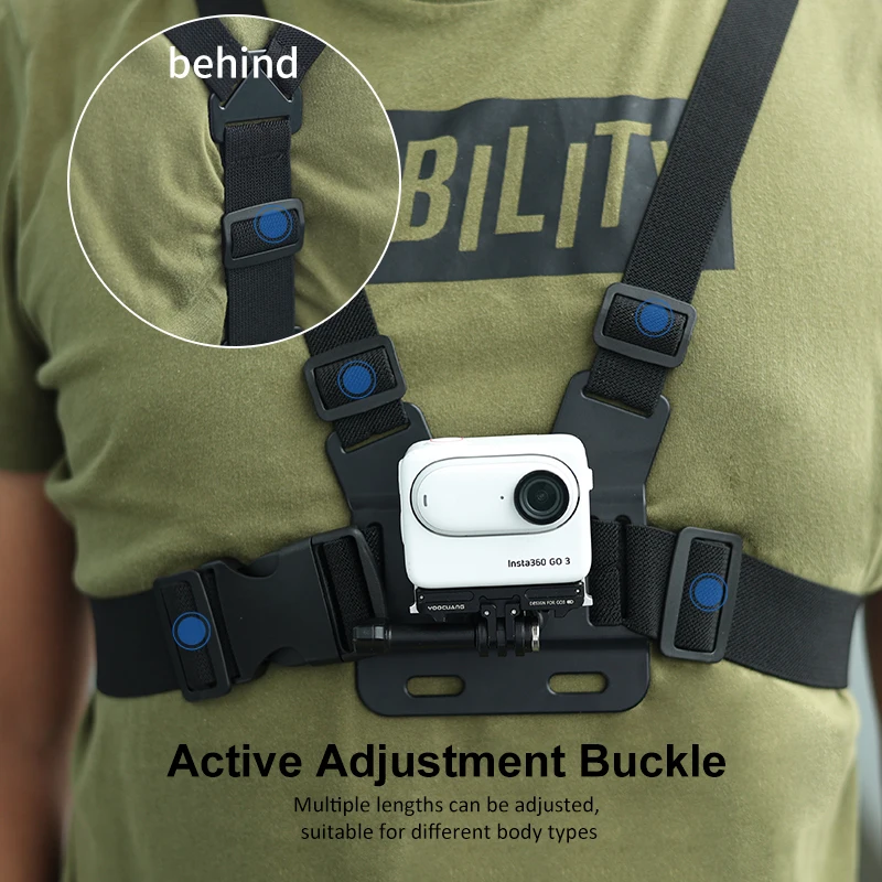 Chest Strap for GoPro Hero Camera Mount Belt Phone Holder for Smartphone Xiaomi iPhone 13 14 Pro Max insta360 x3 Accessories