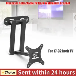 Soporte de Suelo para TV 32-65 Altura Ajustable Inclinable de 15 Grados Soporte  TV de Pie con 2 Estantes de Metal Carga Máx 30kg VESA 600x400 - AliExpress