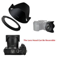 3 in 1 Kit UV Filter & Lens Hood Cap Adapter Ring For Canon Powershot SX70 SX60 SX50 HS G3X Digital Camera 2