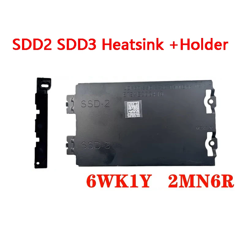 New Original Laptop SSD 2280 Bracket Heatsink Plate For DELL Alienware Area-51 16inch 18inch 0P6NY8 0HC02M 06WK1Y 02MN6R 0WGVP8