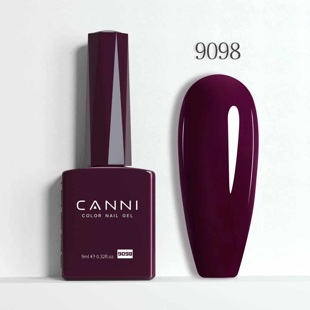 CANNI Super Glossy Glitter Cat Eye Nail Gel Polish - Hema Free Diamond Top Coat, Semi-Permanent UV LED Varnish