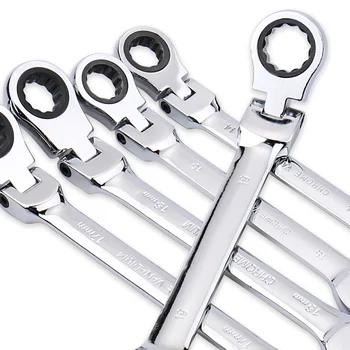 Flexible Head Ratchet Wrench Spanner 1