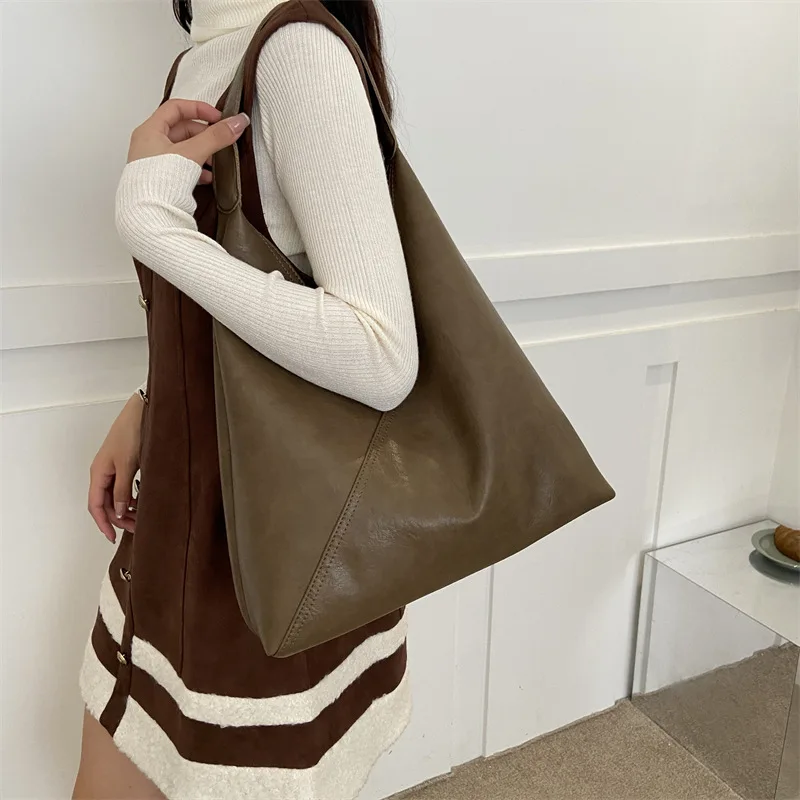 CGCBAG Luxury Brand Designer Tote Bags For Women Casual Lage Capacity Shoulder Bag High Quality PU Leather Female Handbags
