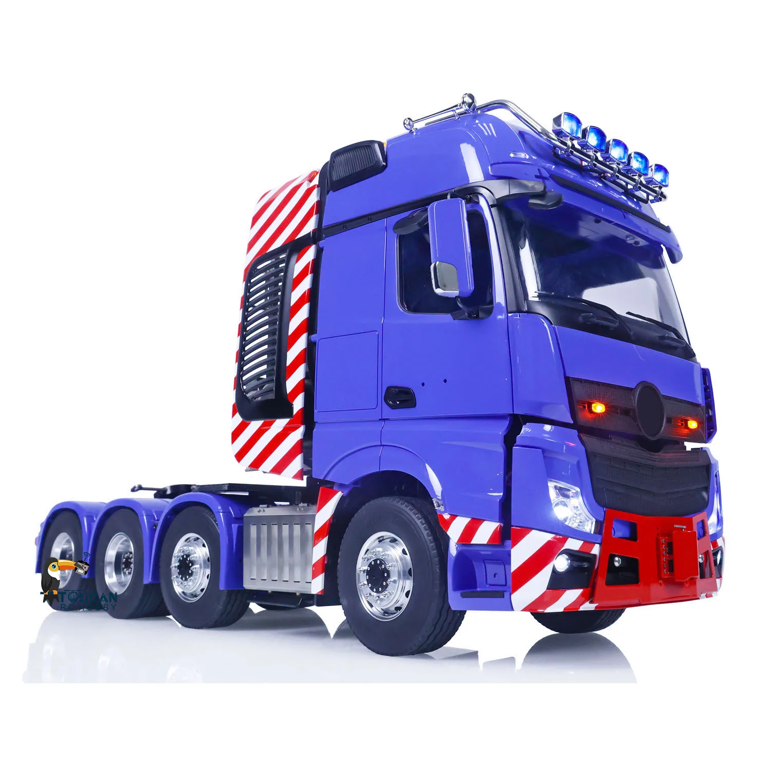 LESU 8X8 RC Tractor Trucks 1/14 RTR Radio Control Car DIY Vehicle Metal Chassis Lock Differential Steering Shift Servo THZH1552 5