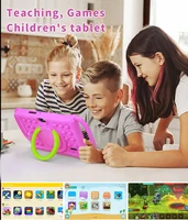 7.0 Inch Tablet PC Quad Core 4GB RAM 64GB ROM Children's best Gifts Android 12 Kids Game Educational Learning Tablets - Image 5