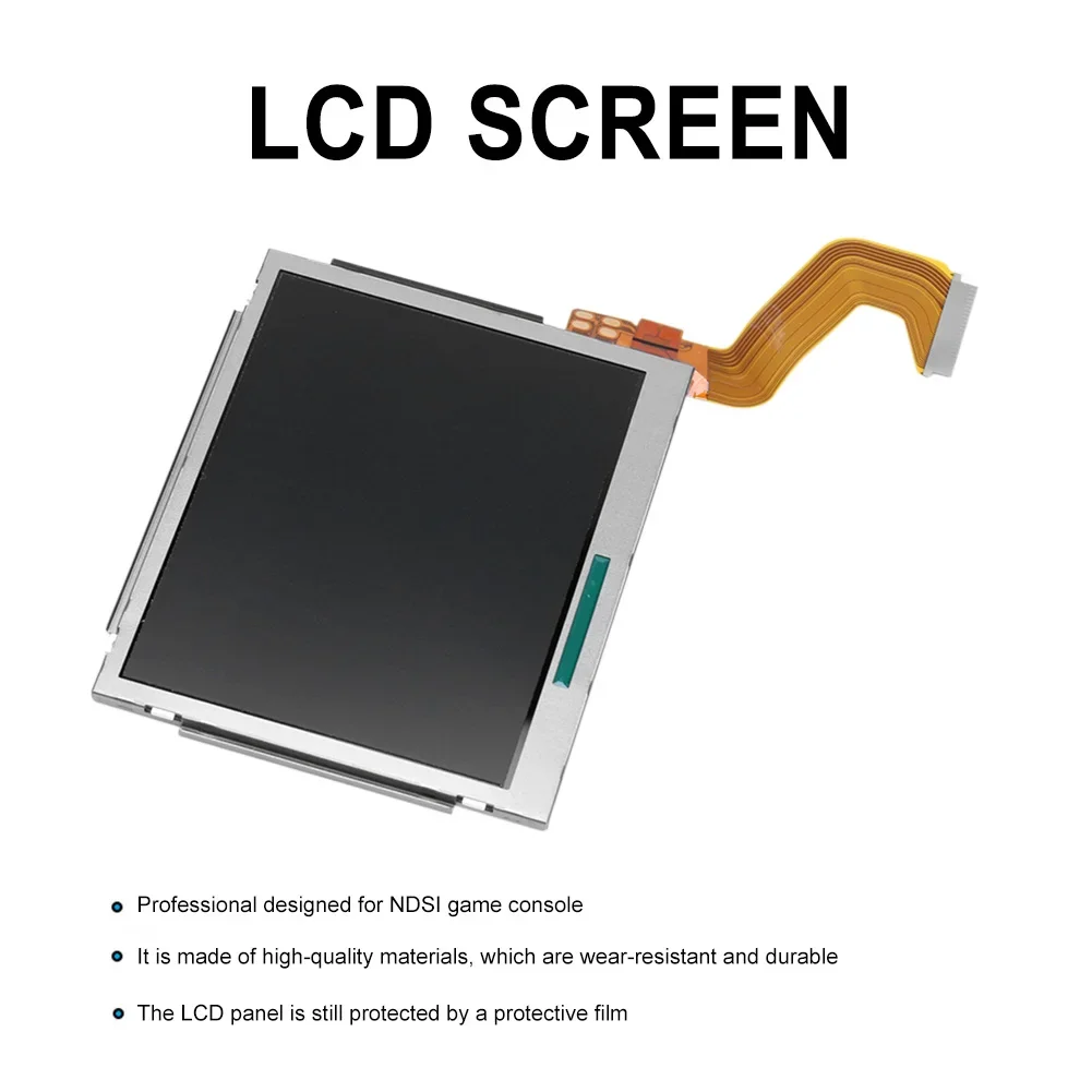 Lightweight LCD Screen Replacement for NDSL XL Game Console