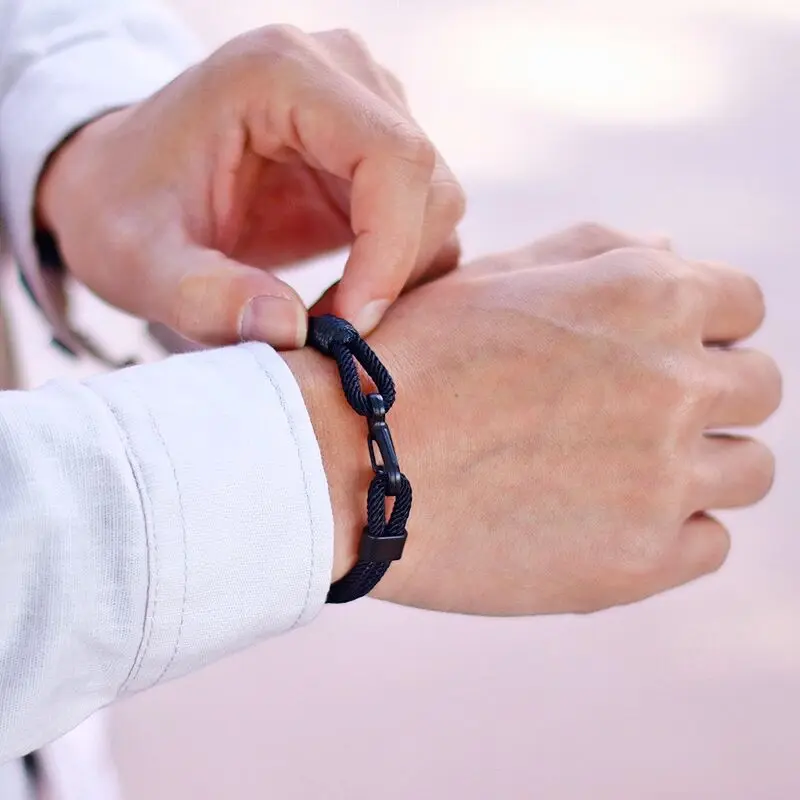 Handmade Macrame Rope Men Bracelet