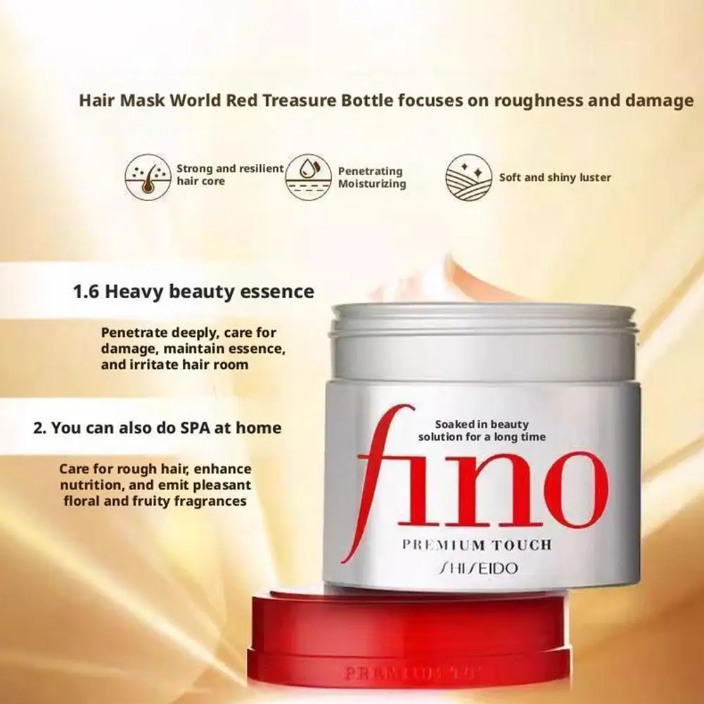 Japan Fino Soaking Beauty Liquid Hair Mask Repair Dry Curly Withered Damaged Hair Deeply Nourish Smooth Treatment Care