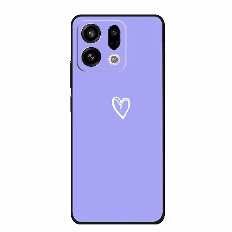 Sleek Black Silicone Soft Back Phone Case