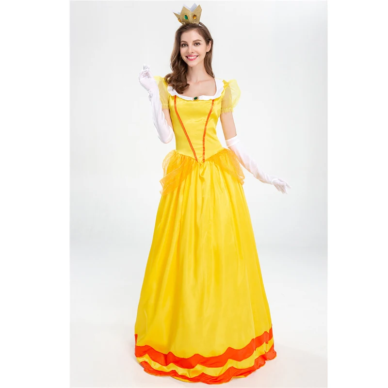 Déguisement Princesse Jaune Adulte - Élégance Royale