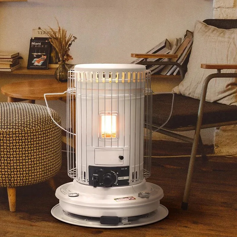 Kerosene Heater Air Heating Machine Household Petroleum Heizung Outdoor Heater SHC-23K Automatic Flameout Safety Device 3