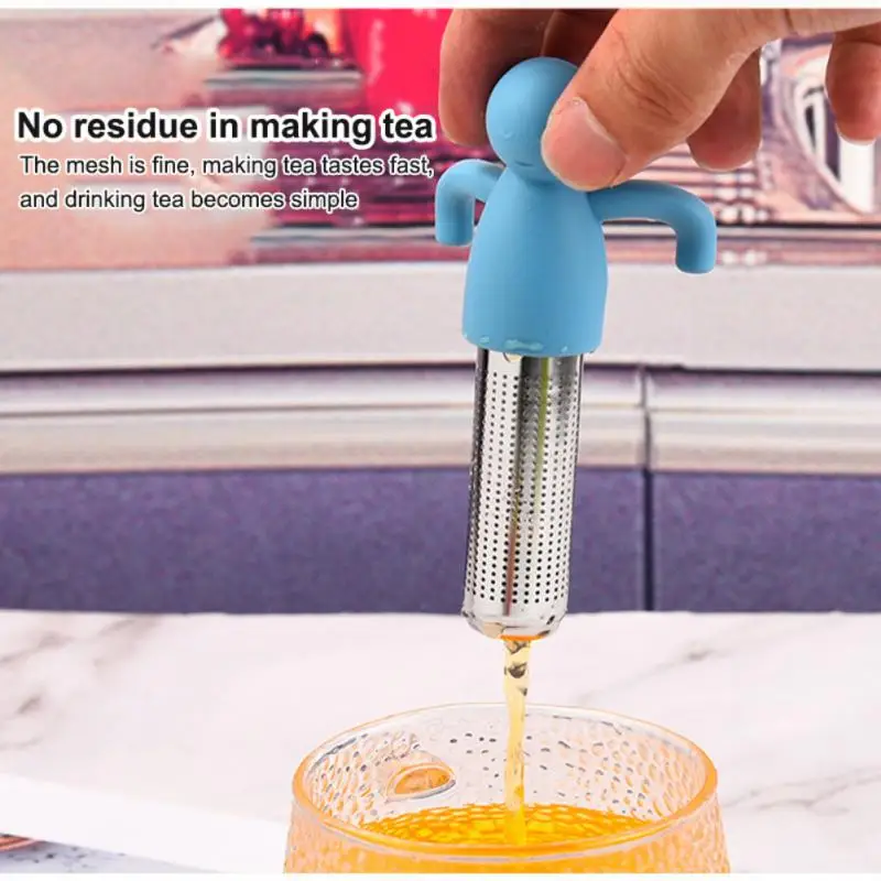 

Spice Infuser Non-toxic Creative Innovative High-quality Innovative Kitchen Coffee Tools Cute Silicone Tea Infuser Kitchen Tools