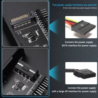 8 Channels Cooling Fan HUB  4Pin SATA Power Supply 4 Knob 1Knob Radiator Speed Controller for 3pin 4pin fan CPU PC Case Chassis - Image 4
