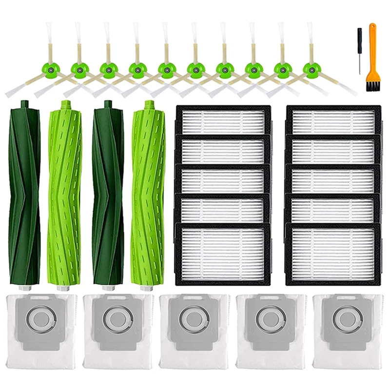 

Replacement Parts Kit For Irobot Roomba I7 I7+ I3 I3+ I4 J7 J7+/Plus I6 I6+ I8+ /Plus E5 E6 E7 Vacuum Cleaner