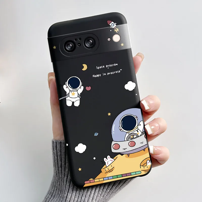 Aesthetic Fashion Cute Cat Silicone Shockproof Phone Case