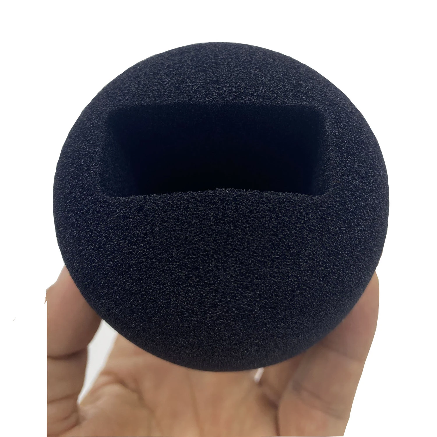 High Quality Microphone Sponge Printing Covers Customized Mic Windscreens Logo Foam Windshield