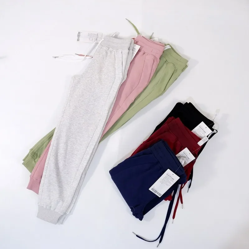 Scuba Warmth Jogger Drawstring Joggers Fleece Fabric Sweatpants Sport Pants Relaxed Jogger Full Length Pants for Winter