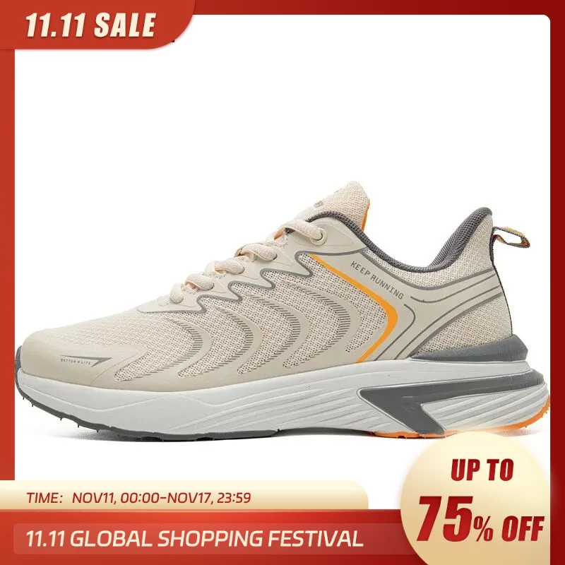  Baasploa Men Sport Shoes New Mesh Breathable Running Shoes for Men Lightweight Colorful Walking Sneakers 