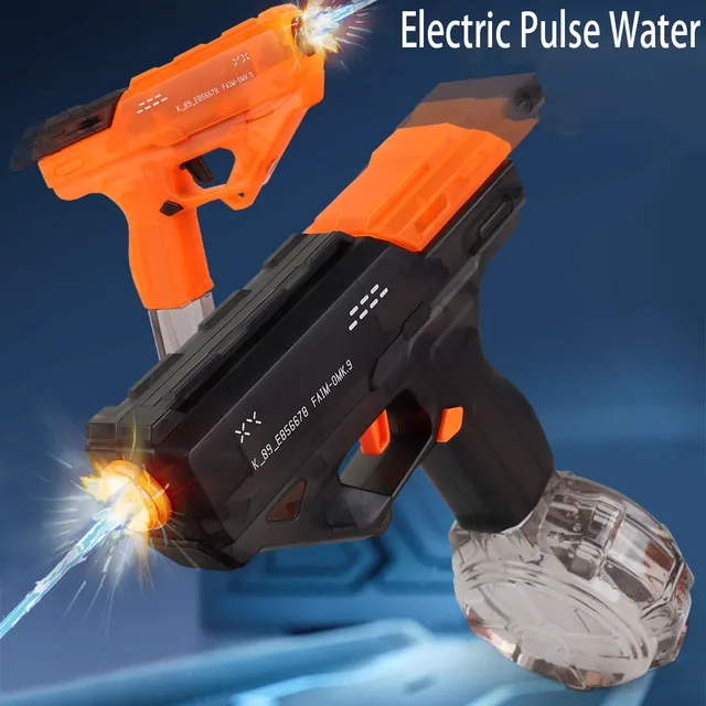 Electric Automatic Water Storage Gun Toys Portable Children Summer Beach Outdoor Fight Fantasy Spray Gun Toys Boy Kid Adult Game 1