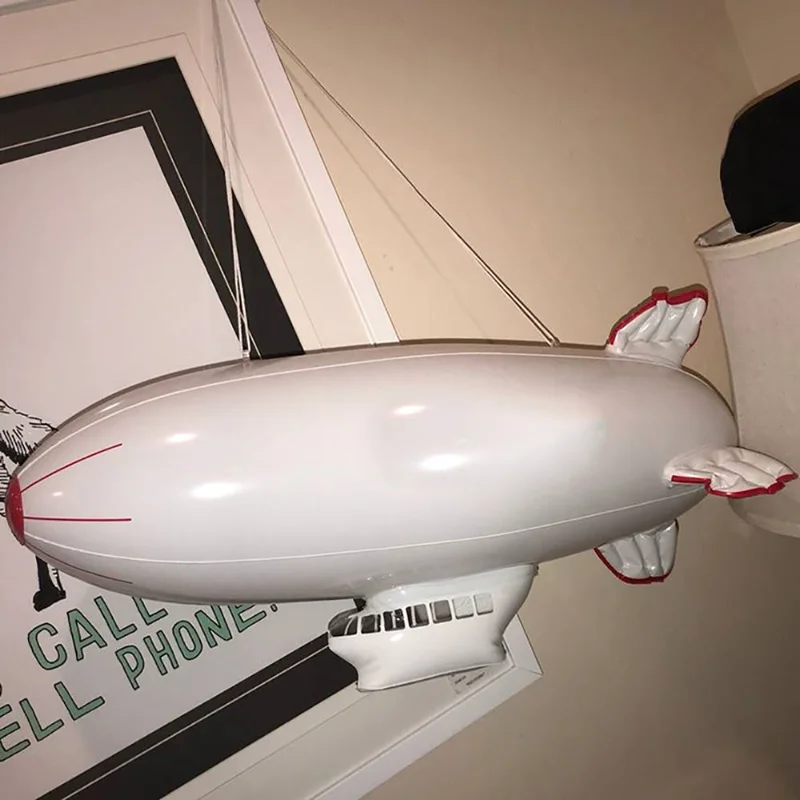 

PVC Inflatable Airship Model Spaceship Toys Airship Model Inflatable Summer Outdoor Funny Toys for Kid Children Birthday Gift