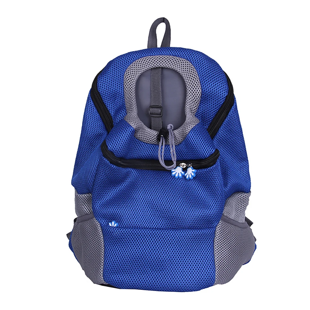 Pet Bag Carrier Dog Backpack Portable Travel Cat Front Bag Mesh Outdoor Hiking Double Shoulder Sports Pet Backpack