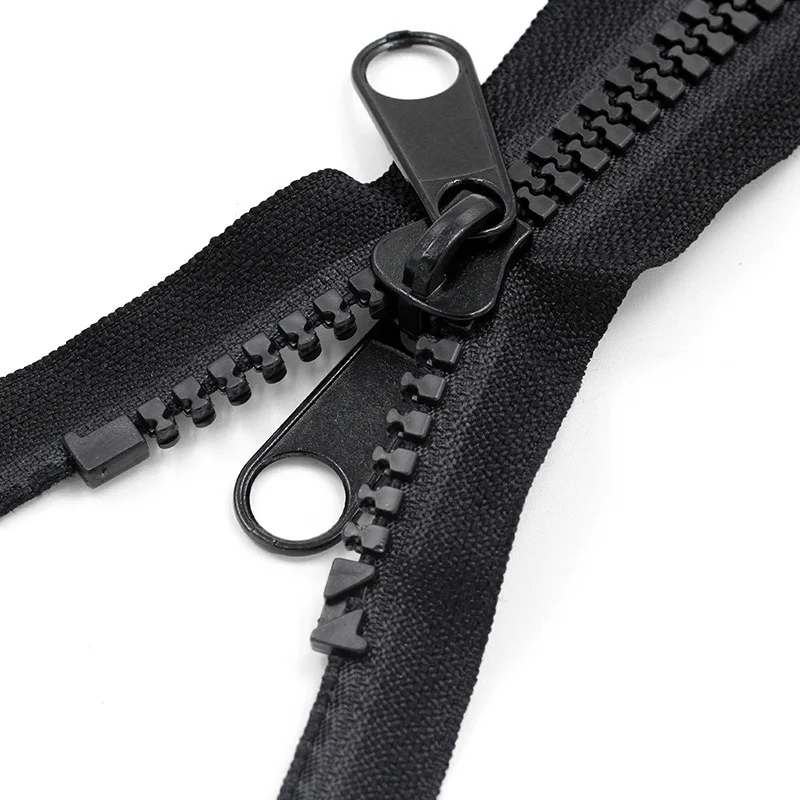 Nzexlyva – 10 Cerniere Invisibili In Nylon Bianco, Lunghe 40 Cm – Con Cursori, Estremità Chiuse – Per Sartoria, Cuscini, Gonne, Abiti E Progetti Fai Da Te