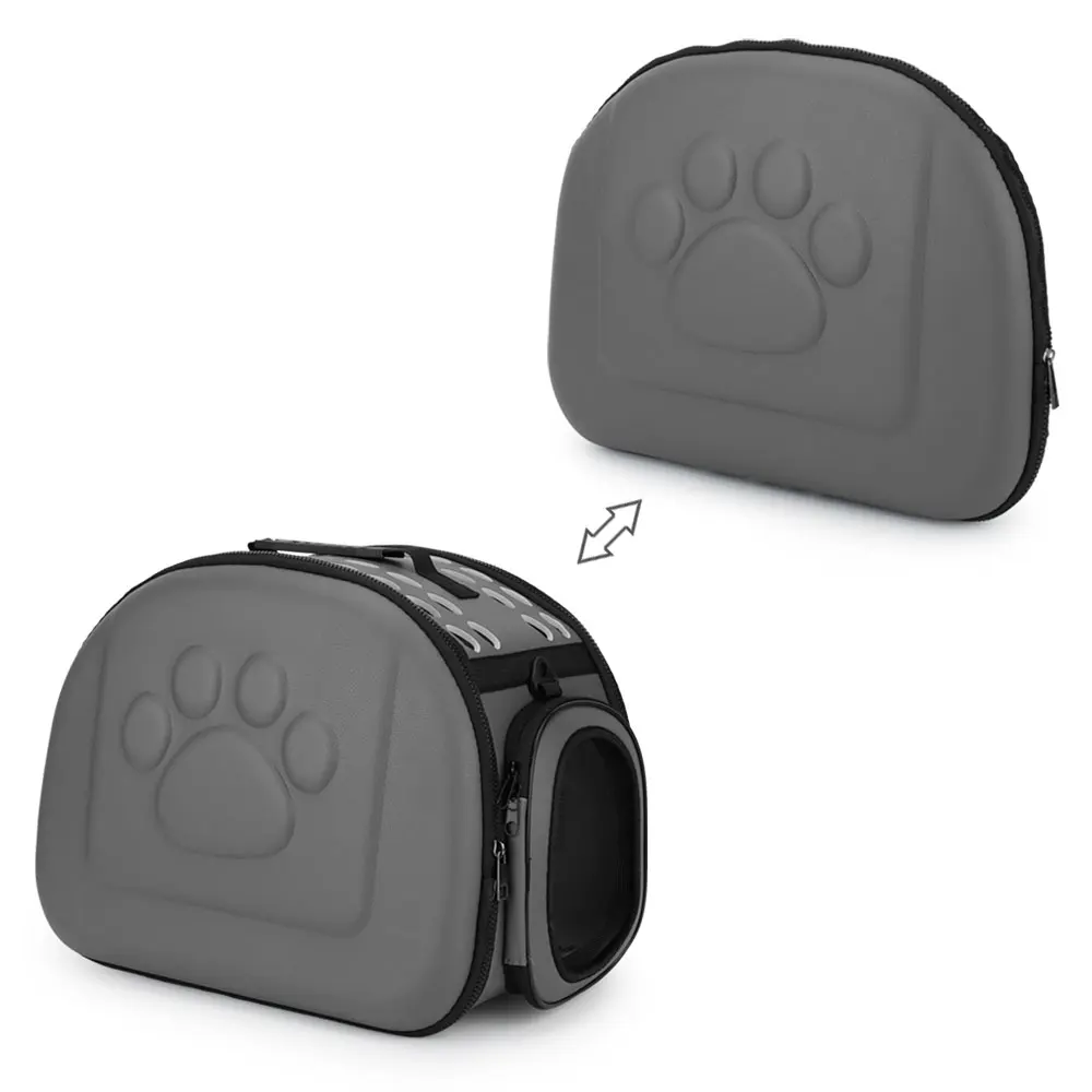 Small Dog Cat Carrier Bag Foldable Portable Pet Handbag Travel Pet Carrying Shoulder Puppy Bag
