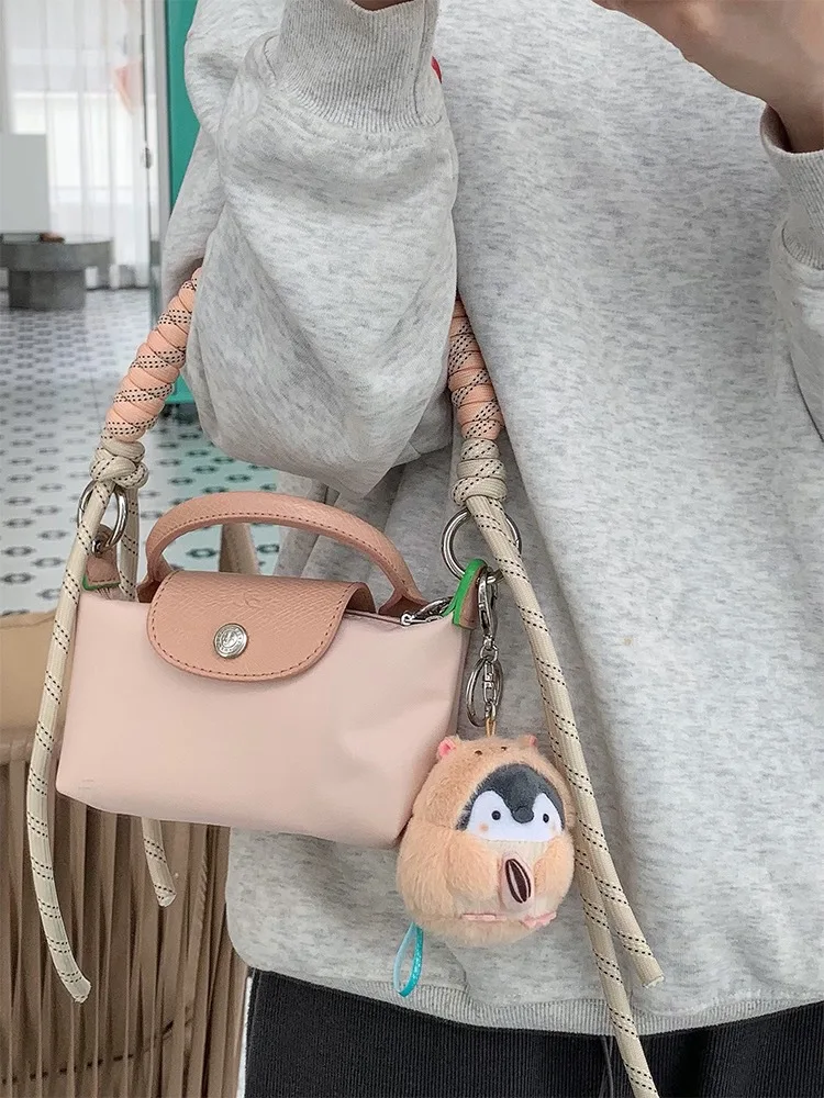 Workshop mini Belt Transformation Handbag L Braided strap Shoulder strap Underarm chain accessories