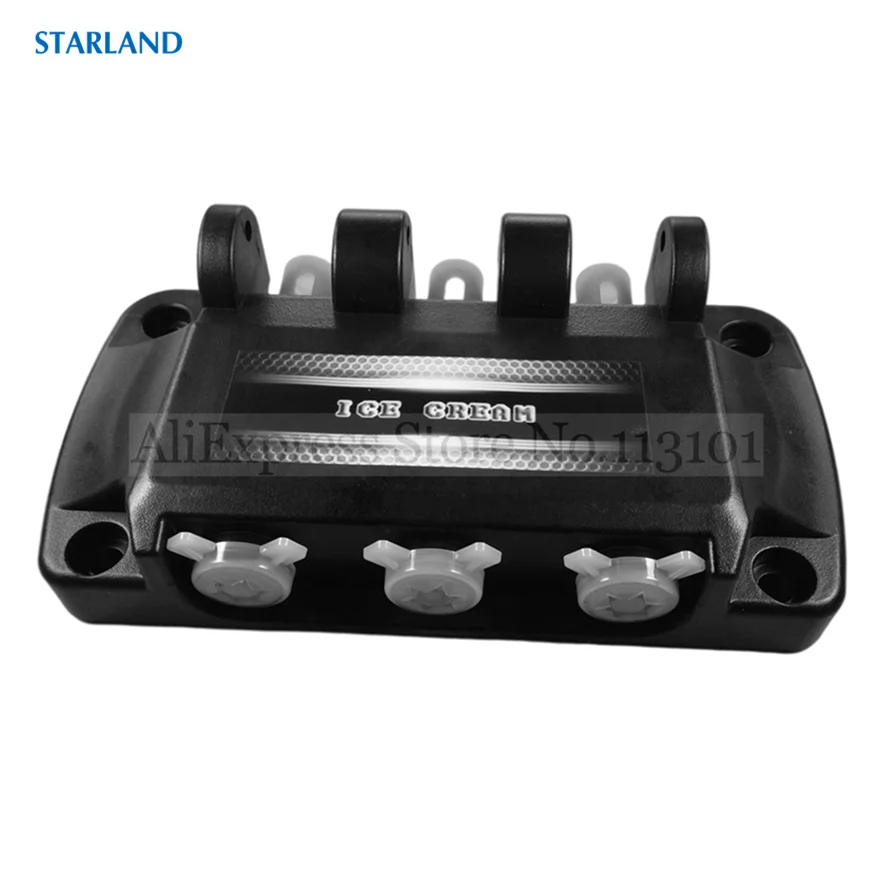 Description Picture 2 of itemOne Set Front Door Panel Discharge Block New Accessories Vevor Soft Serve Machines Spare Part YKF Commercial Ice Cream Makers