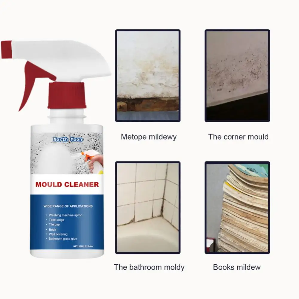 Household Mold Remover Spray Mildew Cleaning Agent Furniture Tile Removal Floor Wall Cleaner Home Multifunctional Mold Remover