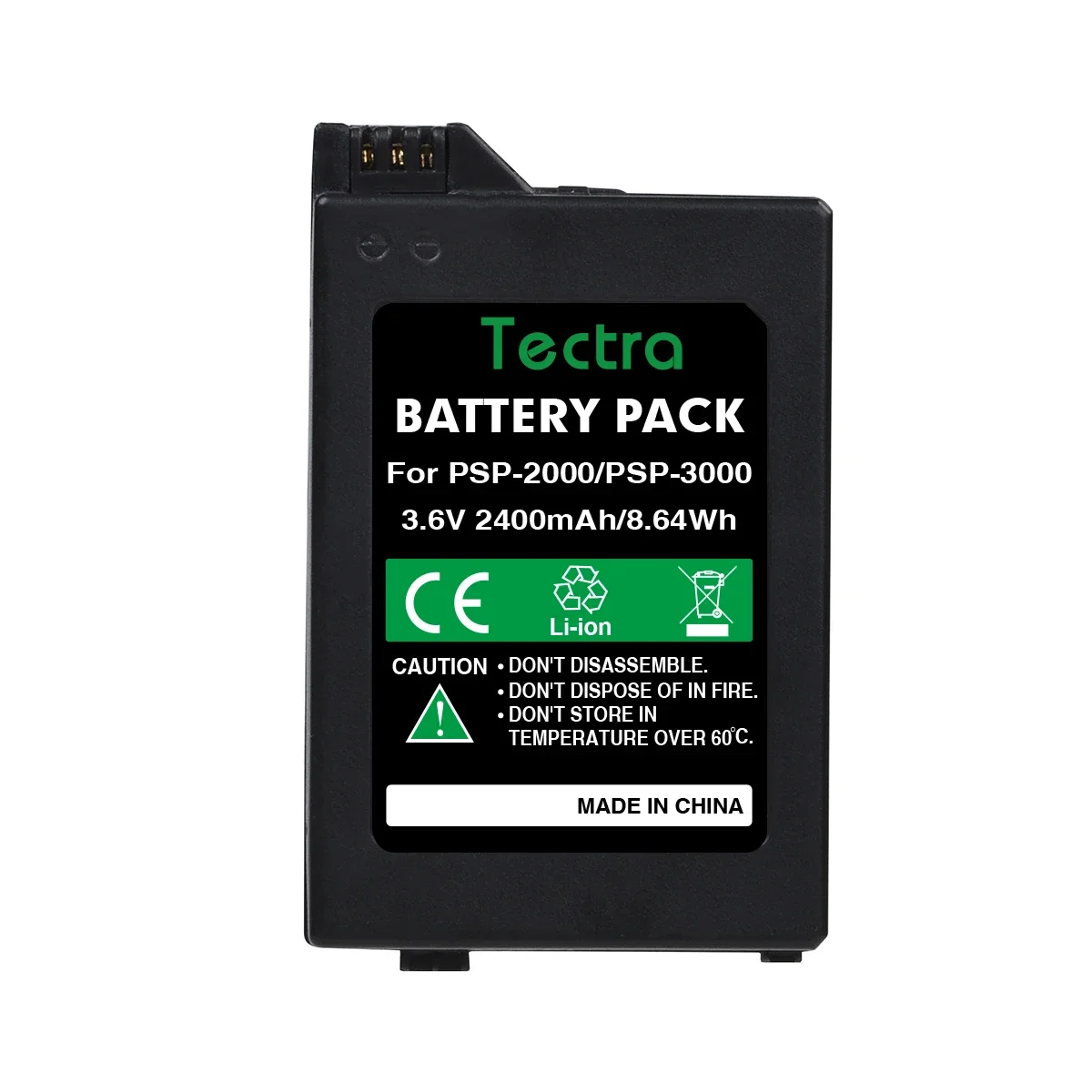 1PCS 3.6V 2400mAh PSP S110 PSP-2000 Bateria PSP-3000 Battery for Sony Gamepad PlayStation Portable Controller Accessories