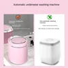 Little Yellow Duck Washing Machine Mini fully automatic Bemis  Underwear washing and dehydration integrated Small sock washing 2