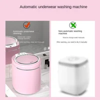 Little Yellow Duck Washing Machine Mini fully automatic Bemis  Underwear washing and dehydration integrated Small sock washing 2