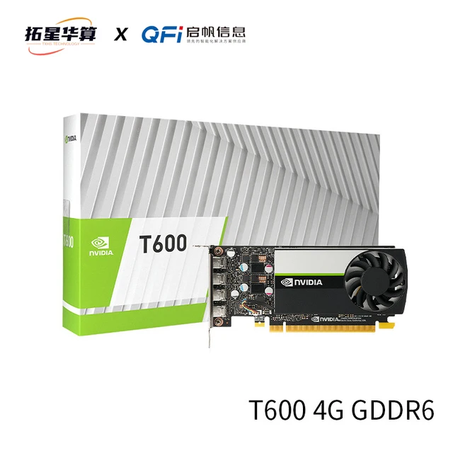 NVIDIA Quadro T600 GPU 4GB GDDR6 128bit Design Professional 
