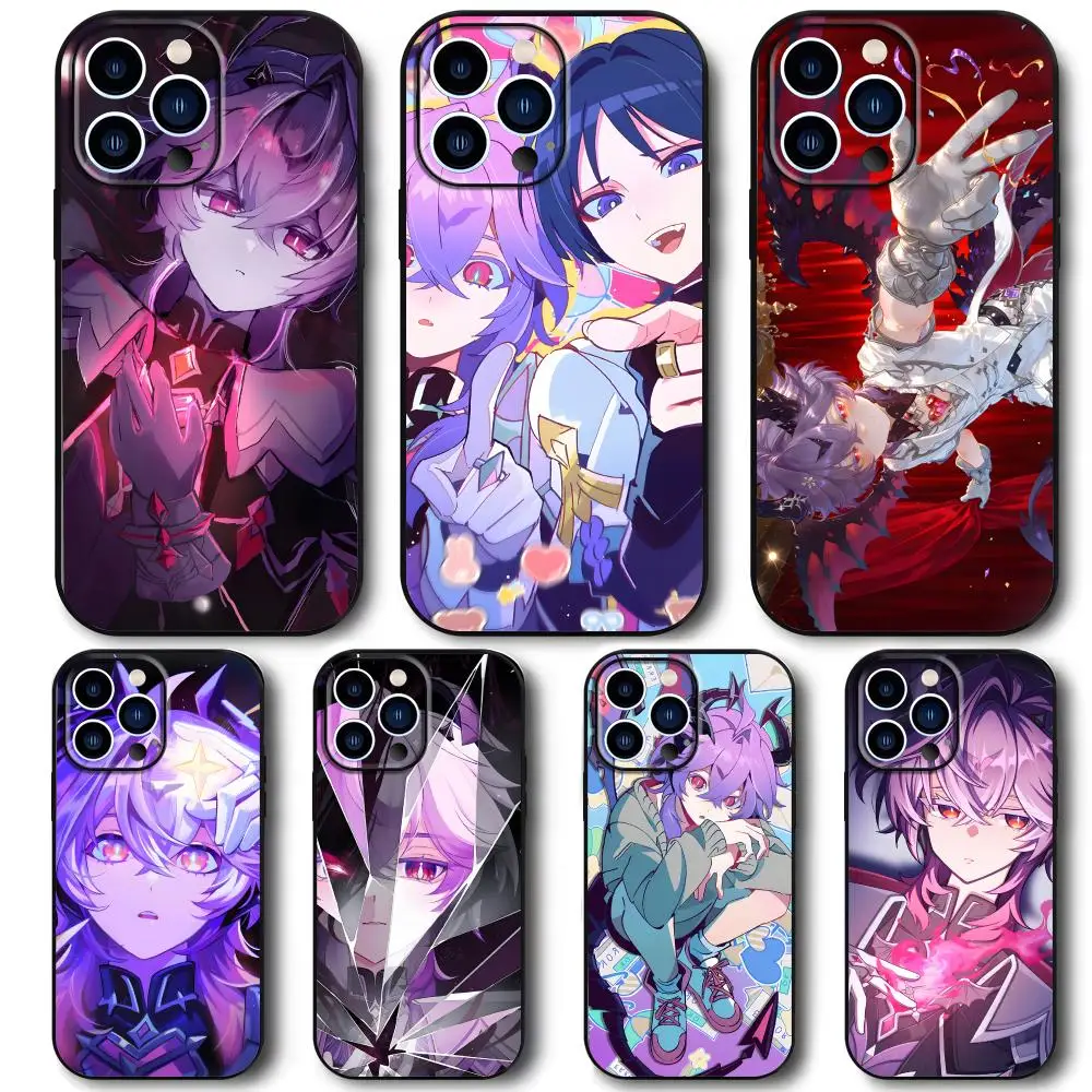 Genshin Impact Durin Shockproof Soft Black Phone Case