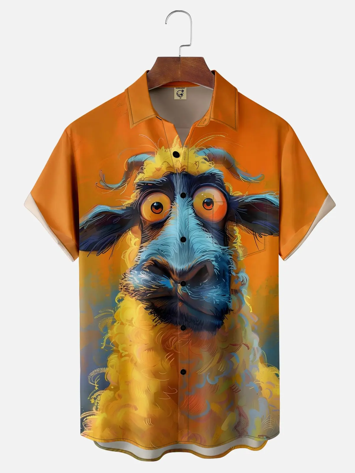 Abstract Cartoon Animal Men's Shirt 3D Print Quick Dry Short-sleeved Tops Summer Casual Men's Clothes Street fashion Shirts 2