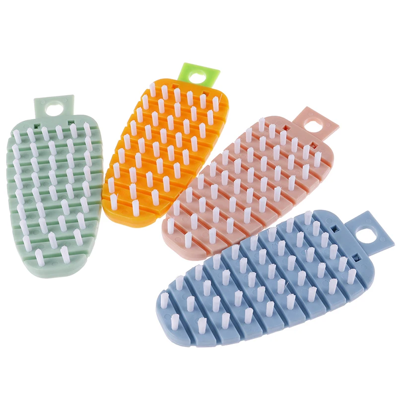 Fruit and Vegetable Cleaning Brush Finger Set Antibacterial Bendable  Crevice Brush Kitchen Cleaning Tool