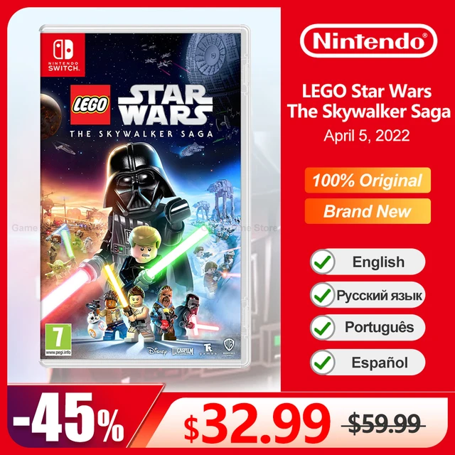 Lego star wars a saga skywalker nintendo switch ofertas de jogo