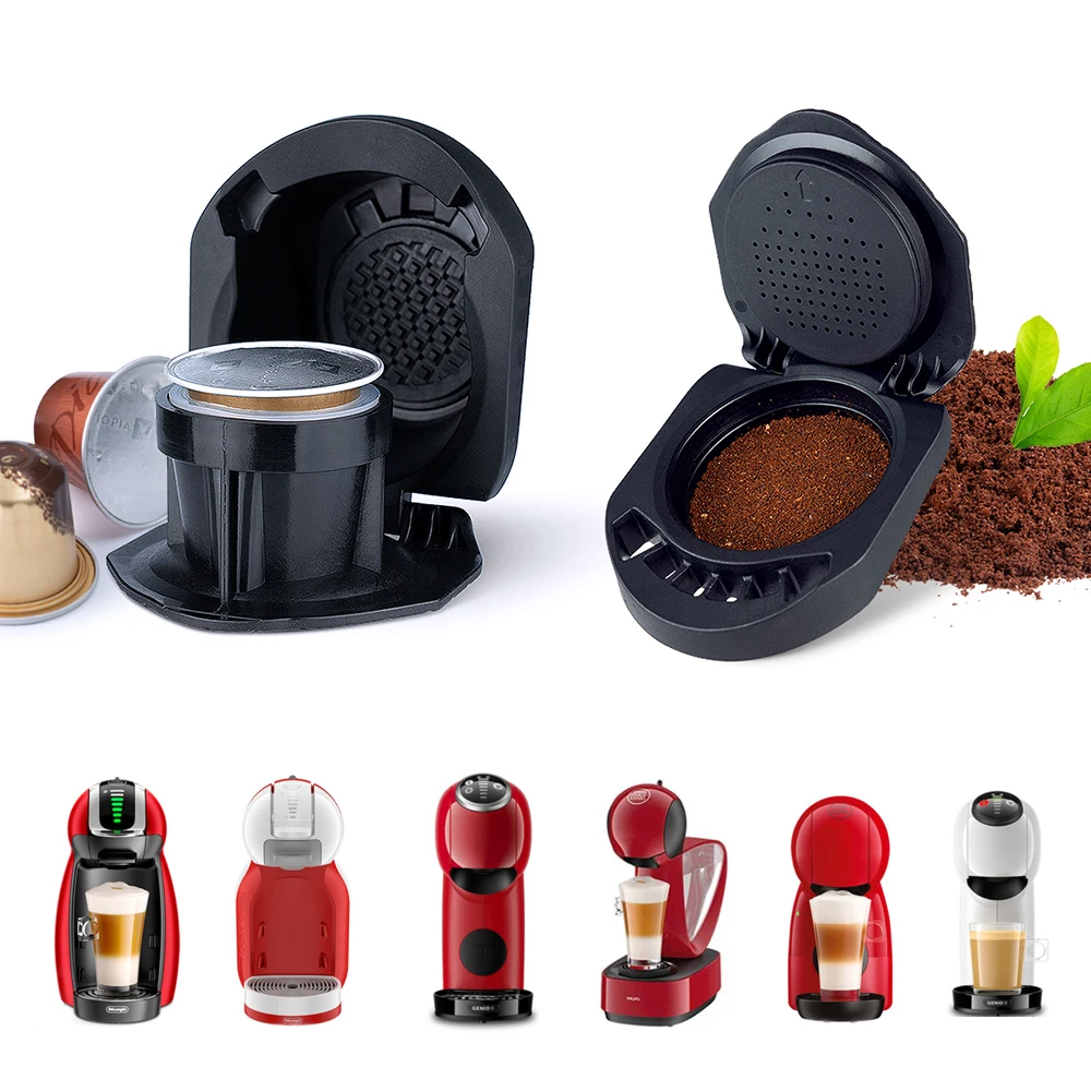 Reusable Capsule Dolce Gusto Coffee Compatible Machine Steel Cup