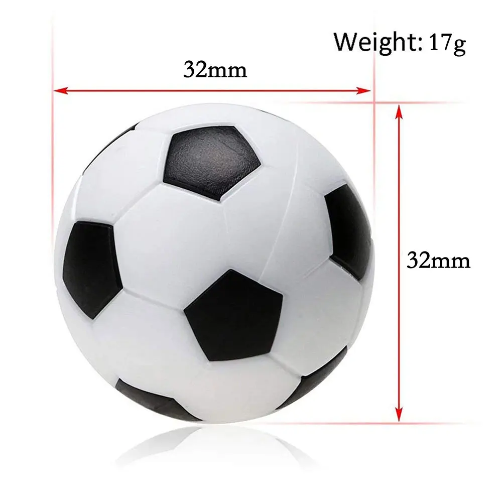 Table Soccer Balls 6/10Pcs table football game tabletop soccer game soccer ball