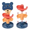 Plastic Slide Track Toy Slide Ball Tower Rolling Ball Tracking Toy Sets Baby Toys Rolling Ball Pile Tower 6