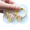2PCS New Unicorn Cute Girls Elastic Hair Bands Kids Princess Hair Accessories Children Hair Ties Baby Headwear
