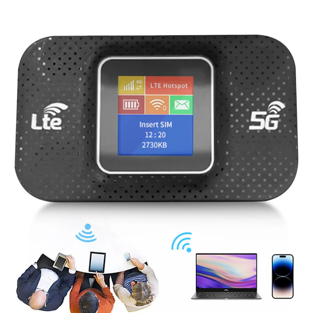 H807Pro H5577R 4G LTE Router Wireless Internet WiFi Router 150Mbps Hotspot Portable WiFi Device Plug Play Pocket Mobile Hotspot