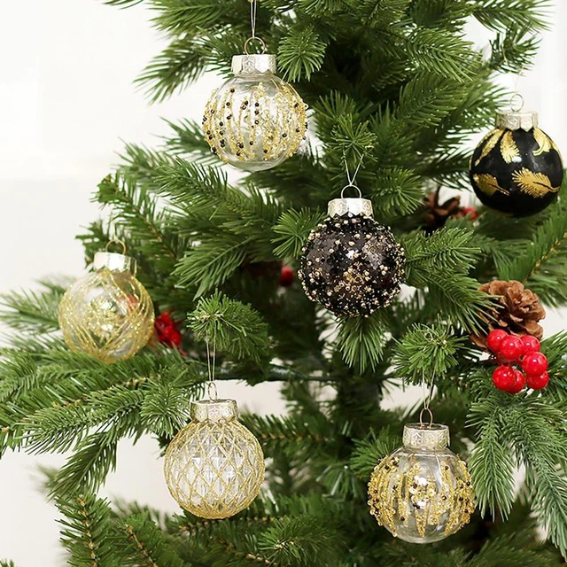 7-10 Red Ball Ornaments  Seasonal Holiday Decorations