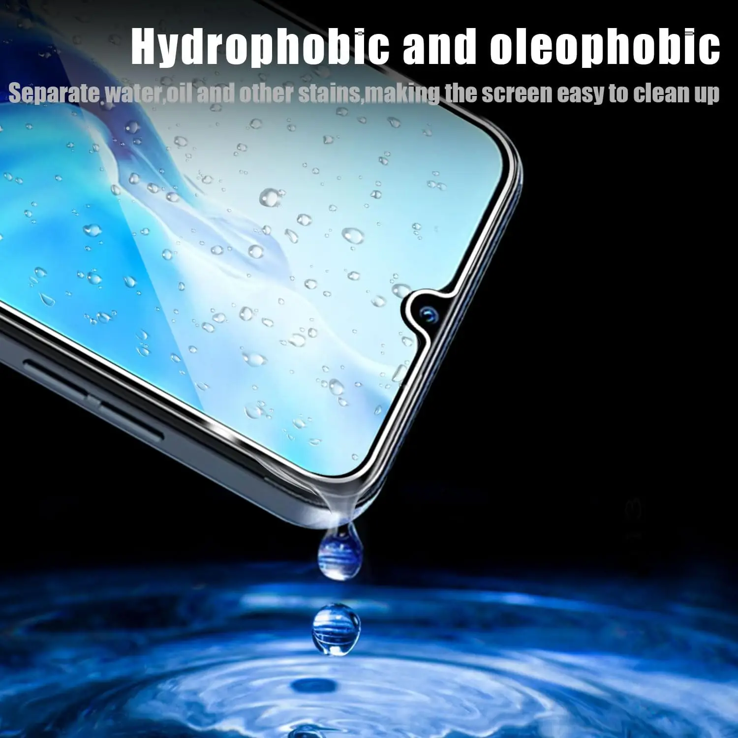 2 Pezzi Pellicola Protettiva In Vetro Temperato Per Oukitel C51 - Copertura Totale, HD Trasparente, Antiurto, Antigraffio, Anti-impronte