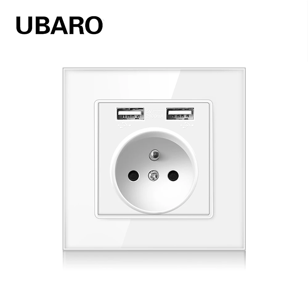 ubaro tomada de painel parede cristal 01