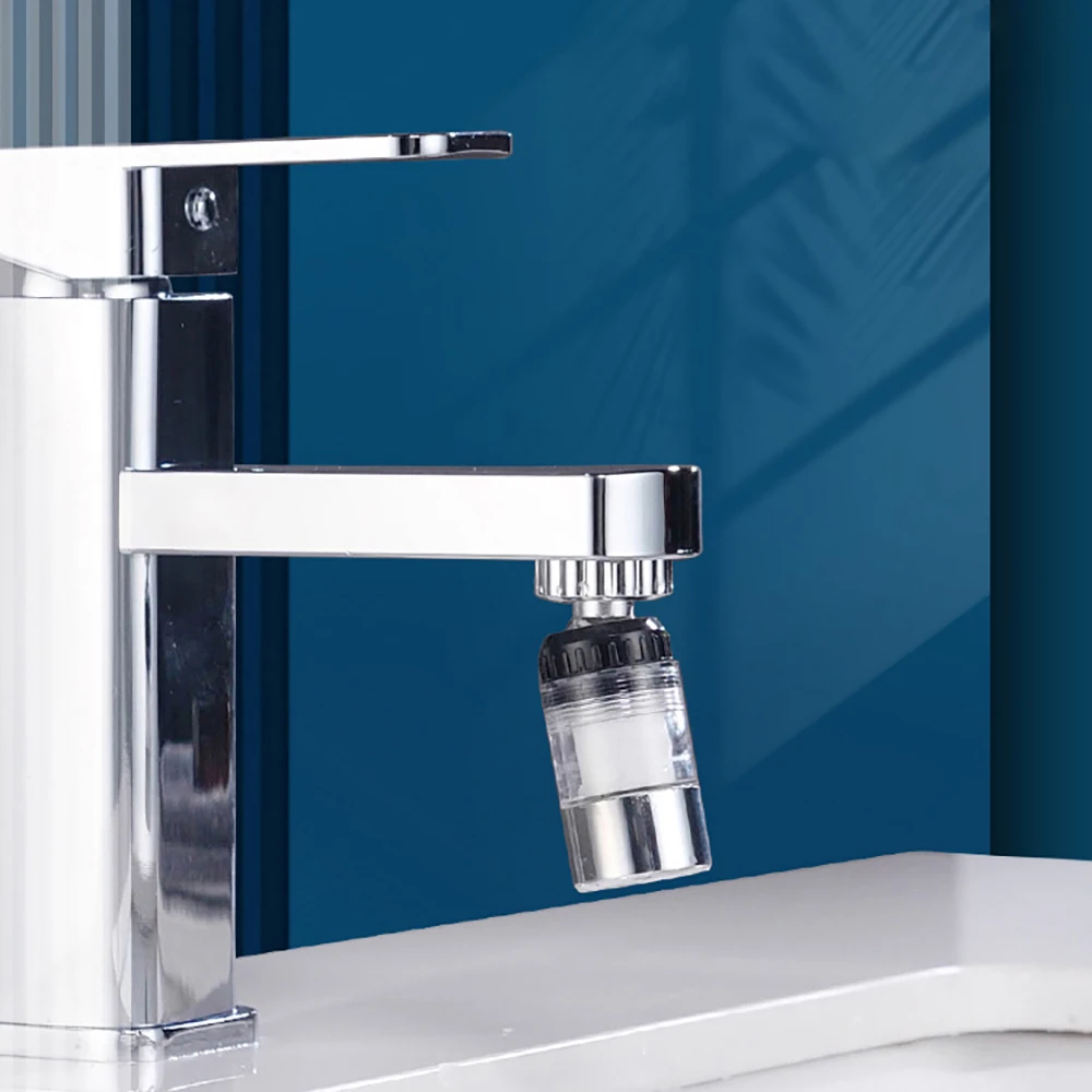 1Pc Faucet Extension Lever 1080&deg; Swivel Telescopic Faucet Nozzle For Bathroom Sinks Kitchen And Bathtub Faucets