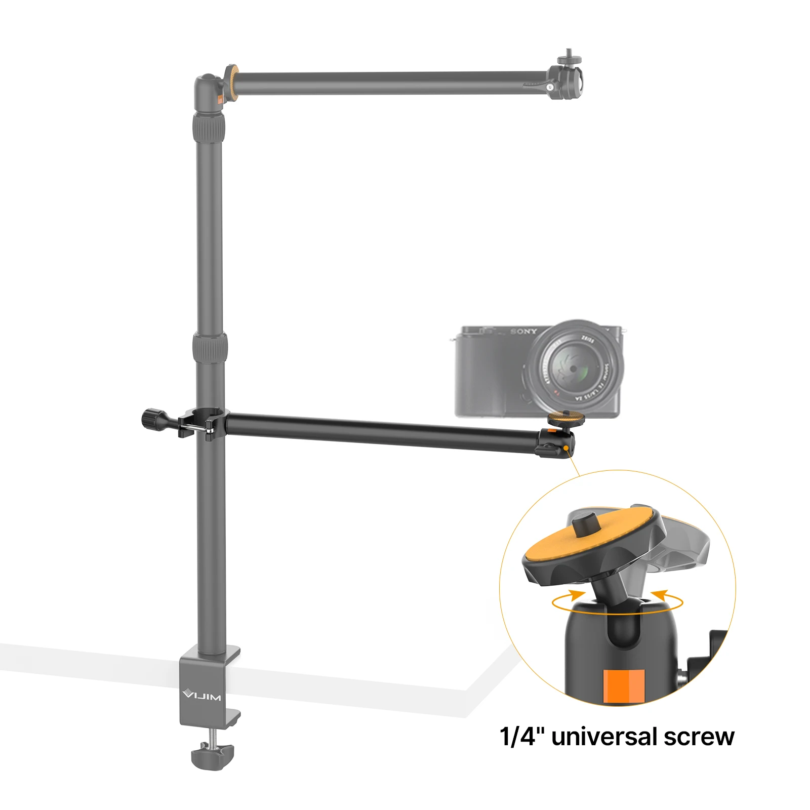 Horizontal Camera Camera Mount Stand Fotoconic Horizontal Tripod