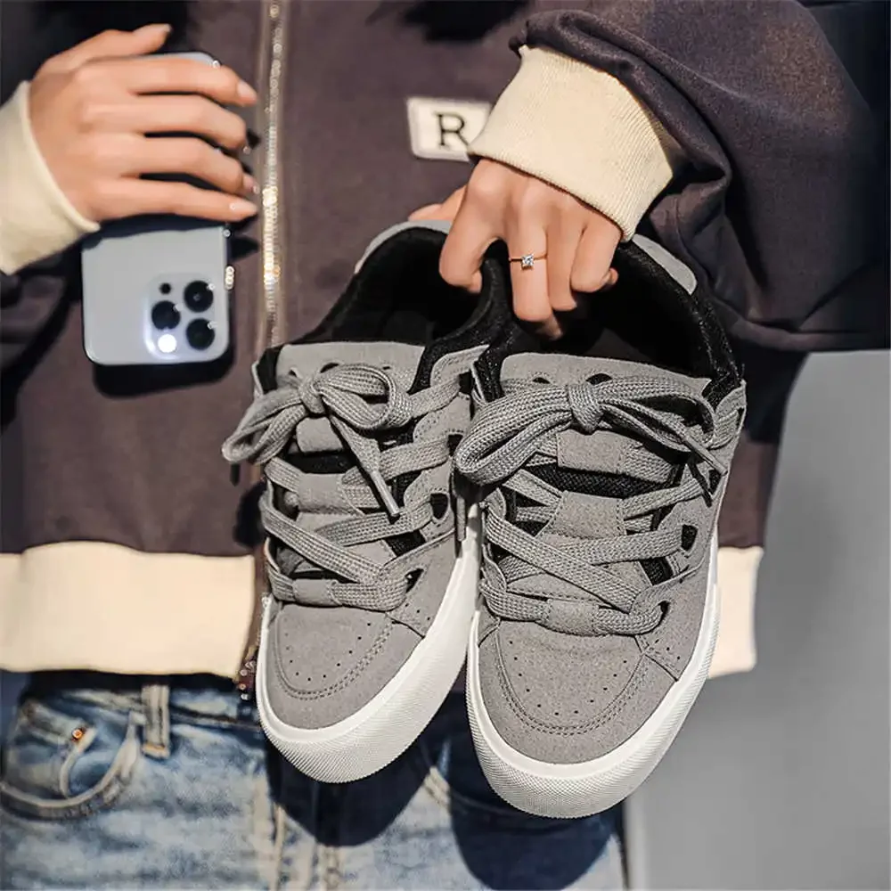 With Lacing Hiphop Women's School Shoes Skateboarding Volleyball Sneakers For Women Beige Boot For Women Sports Twnis