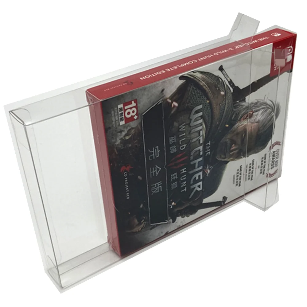 Espositore Da Collezione Per The Witcher®3: Wild Hunt/Nintendo Switch Game Storage Scatole Trasparenti Tep Shell Clear Collect Case